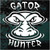 Gator Hunter car window decals stickers
