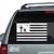 Freedom Isn't Free Flag With Soldier decals stickers