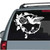 Hummingbird Vine car window decals stickers