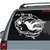 Rose Hummingbird car window decals stickers