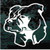 Majestic Pitbull Head car window decals stickers