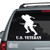 U.S. Veteran Soldier Car Window Decal