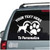 Labrador Retriever Heart Paw car decals stickers