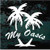 Palm Trees My Oasis car window decals stickers