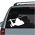 Banked Turn Military Helicopter car window decals stickers