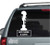 Soldier M16 Memorial With Name & Date car window decals stickers