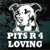 Pits R 4 Loving car window decals stickers