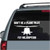 Don't Be A Plane Pilot Helicopter car window decals stickers