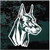 Sweet Doberman Head car window decals stickers
