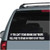 If You Can't Stand Behind Our Troops decals stickers