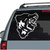 Realistic Bear Head car window decals stickers