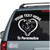 Arabian Horse Heart car decals stickers
