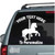 Solid Carousel Horse car decals stickers