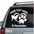 Alaskan Malamute Heart Paw car window decals Alaskan Malamute Heart Paw car window decals