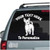 Chihuahua Front Foot Up car decals stickers