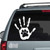 Hand Print Dog Paw Hand Print Dog Paw car decals stickers