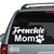 Frenchie Mom car decals stickers