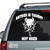 Tribal Pitbull Hatred Is Taught Car Decals Tribal Pitbull Hatred Is Taught Car Decals