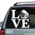 Pug Love car decals stickers