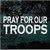Pray For Our Troops decals stickers