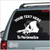 Resting Great Dane car decals stickers
