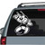 Funny Bee car window decals stickers