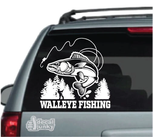 Dec Fish Sticker Freshwater Fish Decals Stickers for Cars Trucks Windows