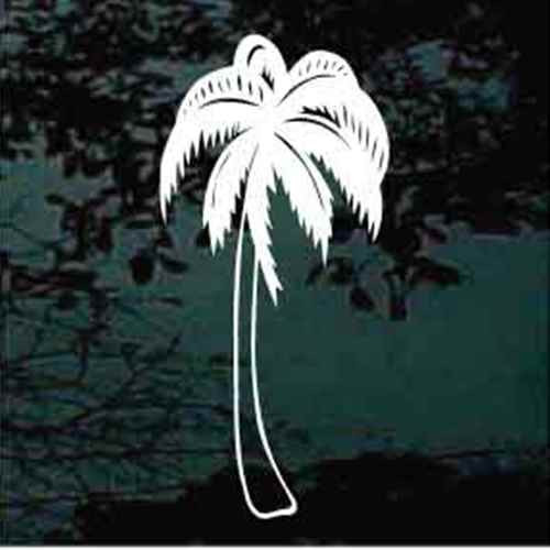 Tall Palm Tree Decals Car Window Stickers