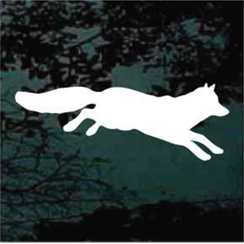 Running Fox Car Decals & Window Stickers Customized Decal Junky