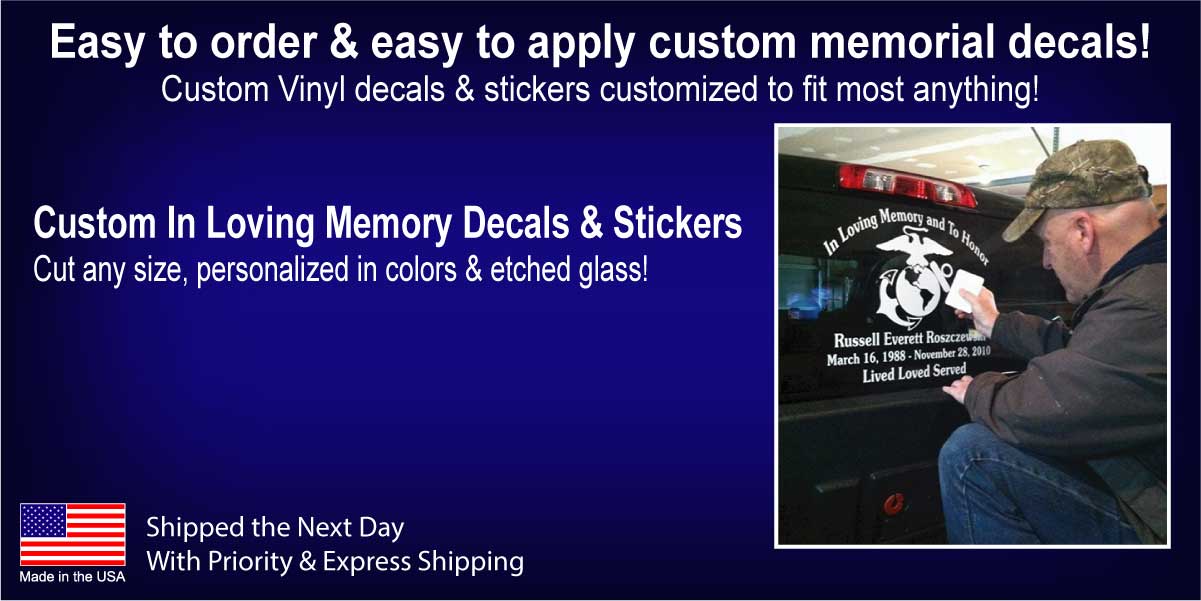 Custom Monogram Car Decals, Design & Preview Online