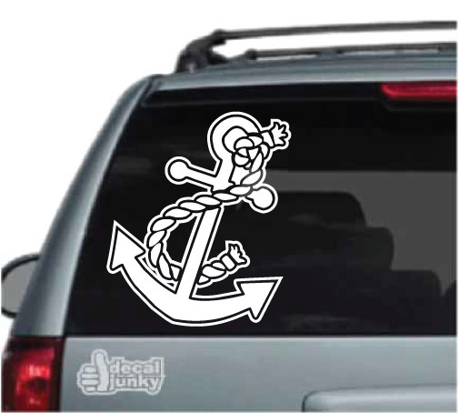 Boat Anchor Car Decals & Stickers | Decal Junky