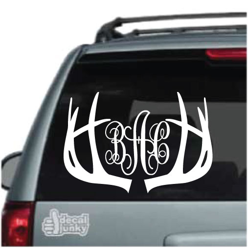 antlers-monogram-decals-stickers