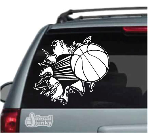 NBA I Love This Game Basketball Sport Car Bumper Sticker Decal SIZES