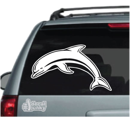 Dolphin Car Decals & Stickers