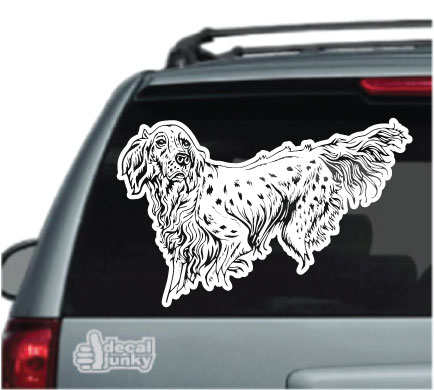 english-setter-decals-stickers