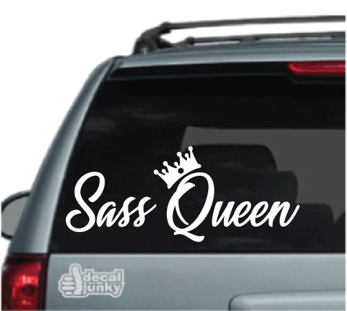 5 inch Slay Decal Window Sticker Car Decor Girl Attitude Power Slays Queen  Woman