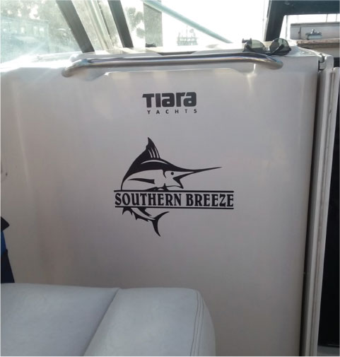 Saltwater Fishing Car Decals & Stickers