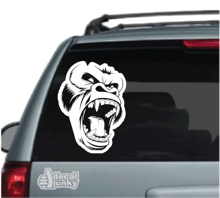  Yikes Monkey Meme Sticker Vinyl Bumper Sticker Decal Waterproof  5 : Sports & Outdoors