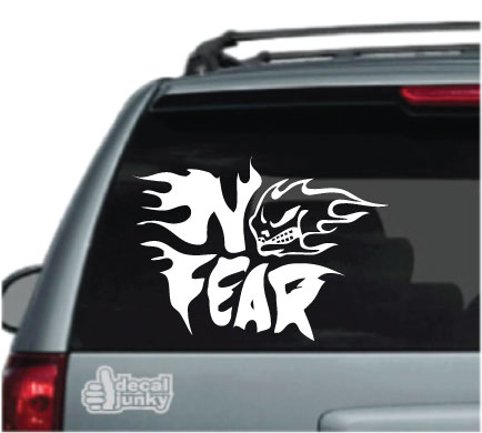 No Fear Car Decals & Stickers