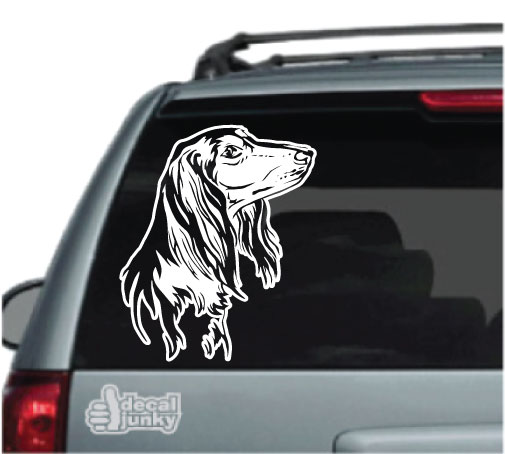 Got Saluki?High Quality Vinyl Sight Hound Dog Window Decal Sticker