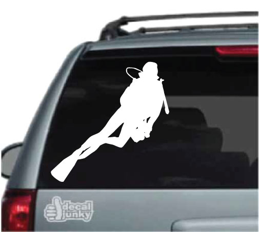 60Pcs Diving Sticker Scuba Diving Decals Outdoors Stickers For Water Bottles Fuel Tank Cap Carbody Scuba Tank Label