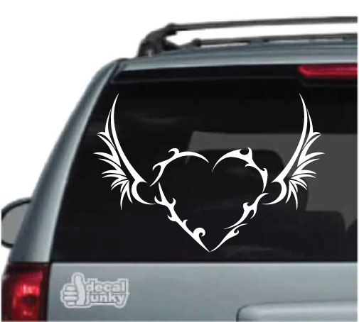 tribal-heart-decals-stickers