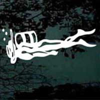 Scuba Diving 03 Car Decals & Window Stickers | Decal Junky