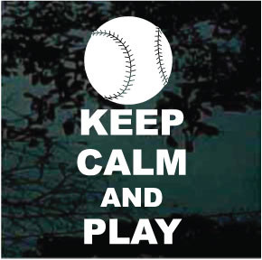 keep calm and play softball wallpaper