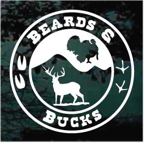 Beards and Bucks Decal Beards and Bucks Decal