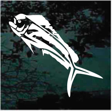 Mahi Mahi Fish Decals & Window Stickers Personalized