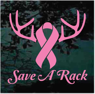 Cancer Awareness Ribbon Pink Wall Car Window Vinyl Decal Sticker Misc Graphic