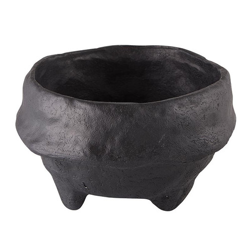  Paper Mache Bowl - Black