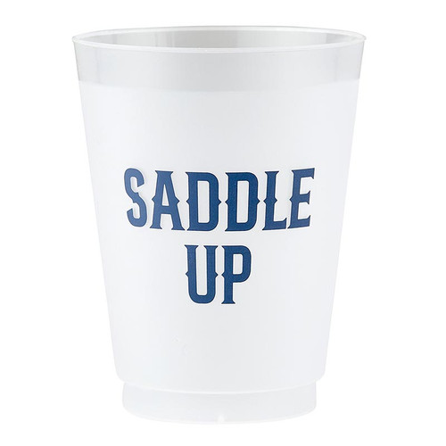 Face to Face Frost Cups - Saddle Up - Set of 8