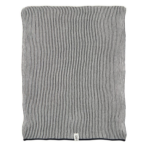 Knit Dish Towel - Ivory/Black